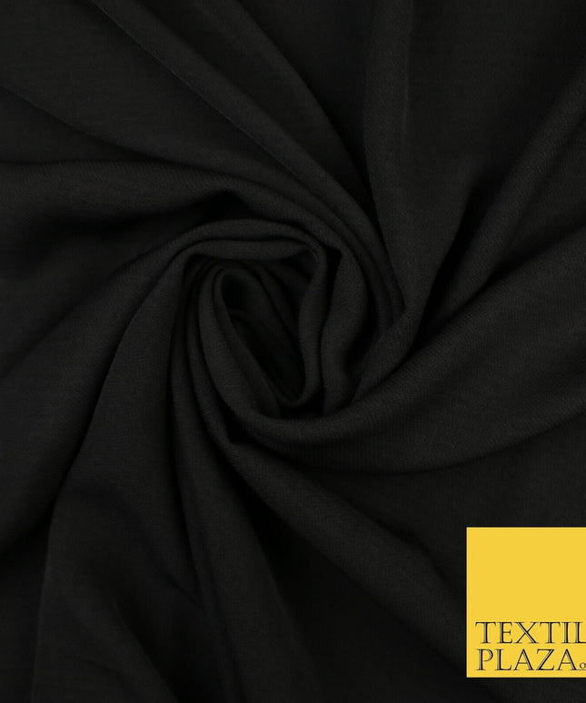 9 COLOURS - Airflow Textured Weave Polyester Soft Silky Crepe Dress Fabric 58"