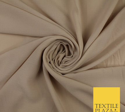 9 COLOURS - Airflow Textured Weave Polyester Soft Silky Crepe Dress Fabric 58"
