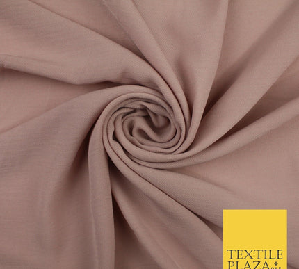 9 COLOURS - Airflow Textured Weave Polyester Soft Silky Crepe Dress Fabric 58"
