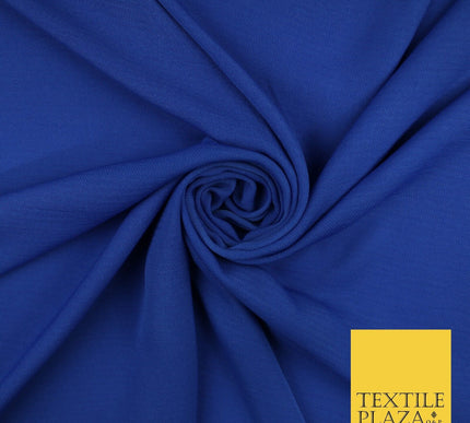 9 COLOURS - Airflow Textured Weave Polyester Soft Silky Crepe Dress Fabric 58"