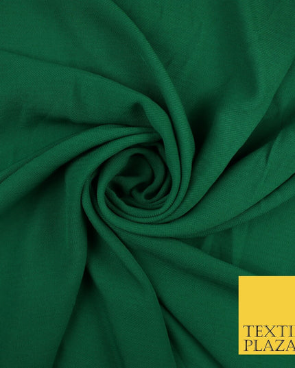 9 COLOURS - Airflow Textured Weave Polyester Soft Silky Crepe Dress Fabric 58"