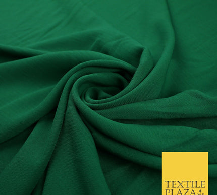 9 COLOURS - Airflow Textured Weave Polyester Soft Silky Crepe Dress Fabric 58"