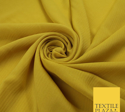 9 COLOURS - Airflow Textured Weave Polyester Soft Silky Crepe Dress Fabric 58"