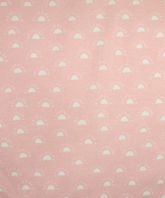 Double Sunset Sunrise Brushed Cotton Winceyette Fabric Flannel