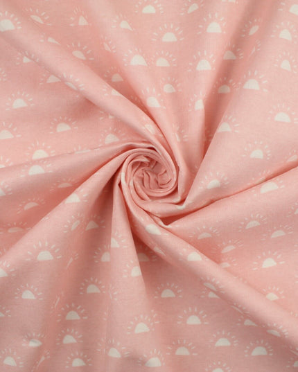 Double Sunset Sunrise Brushed Cotton Winceyette Fabric Flannel