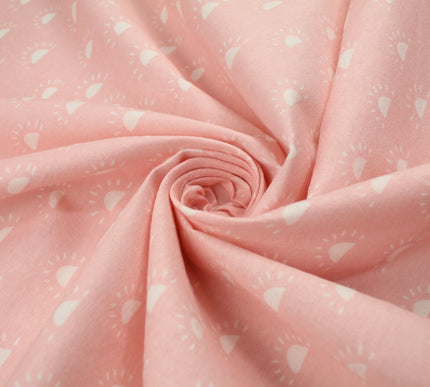 Double Sunset Sunrise Brushed Cotton Winceyette Fabric Flannel