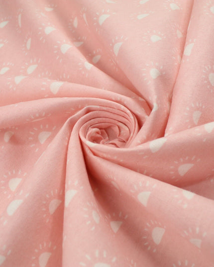 Double Sunset Sunrise Brushed Cotton Winceyette Fabric Flannel