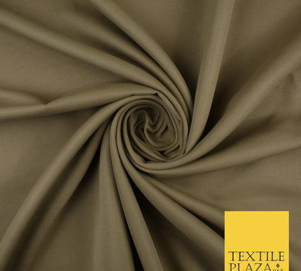 3 COLOURS - Premium MICROFIBRE TWILL 100% Polyester Dress Fabric Material 59"