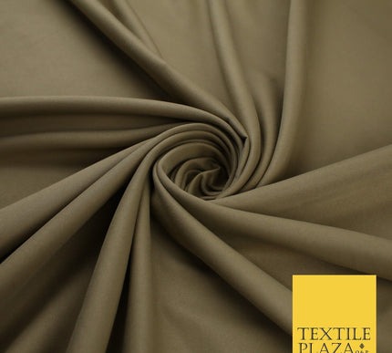 3 COLOURS - Premium MICROFIBRE TWILL 100% Polyester Dress Fabric Material 59"