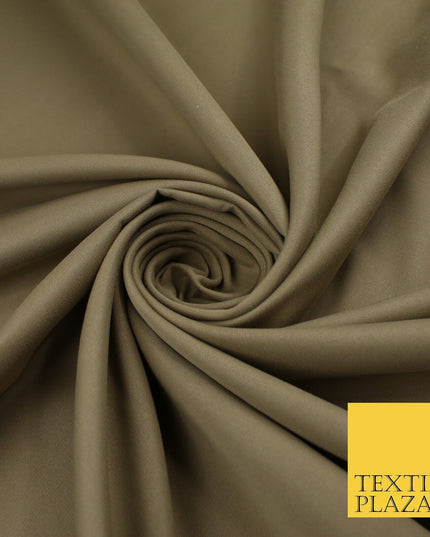 3 COLOURS - Premium MICROFIBRE TWILL 100% Polyester Dress Fabric Material 59"