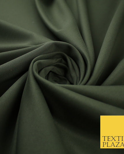3 COLOURS - Premium MICROFIBRE TWILL 100% Polyester Dress Fabric Material 59"