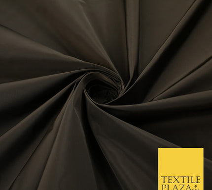 13 COLOURS - Plain Dyed Faux Silk TAFFETA Dress Lining Bridal Fabric