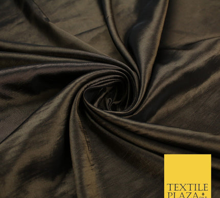 13 COLOURS - Plain Dyed Faux Silk TAFFETA Dress Lining Bridal Fabric