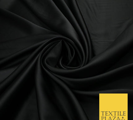 OVER 30 COLOURS Fine Silky Smooth Liquid Sateen Satin Dress Fabric Drape Lining