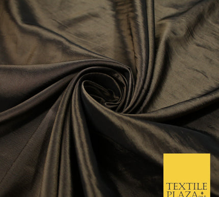 13 COLOURS - Plain Dyed Faux Silk TAFFETA Dress Lining Bridal Fabric