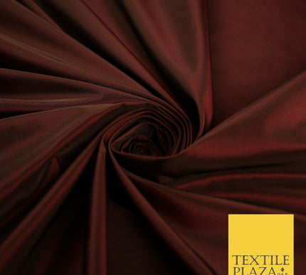 13 COLOURS - Plain Dyed Faux Silk TAFFETA Dress Lining Bridal Fabric