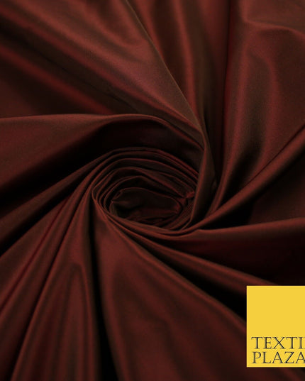 13 COLOURS - Plain Dyed Faux Silk TAFFETA Dress Lining Bridal Fabric