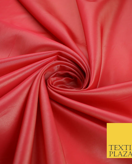 13 COLOURS - Plain Dyed Faux Silk TAFFETA Dress Lining Bridal Fabric