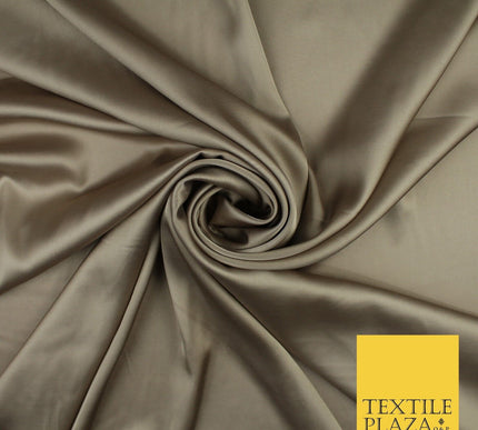 OVER 30 COLOURS Fine Silky Smooth Liquid Sateen Satin Dress Fabric Drape Lining