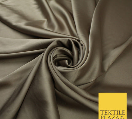 OVER 30 COLOURS Fine Silky Smooth Liquid Sateen Satin Dress Fabric Drape Lining