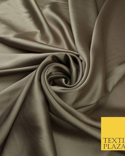 OVER 30 COLOURS Fine Silky Smooth Liquid Sateen Satin Dress Fabric Drape Lining