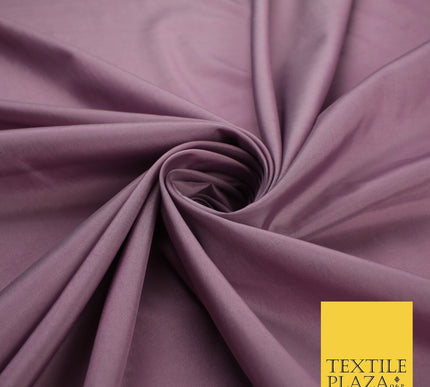 13 COLOURS - Plain Dyed Faux Silk TAFFETA Dress Lining Bridal Fabric