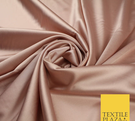 OVER 30 COLOURS Fine Silky Smooth Liquid Sateen Satin Dress Fabric Drape Lining