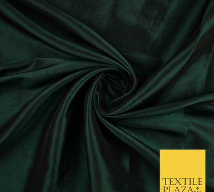 13 COLOURS - Plain Dyed Faux Silk TAFFETA Dress Lining Bridal Fabric