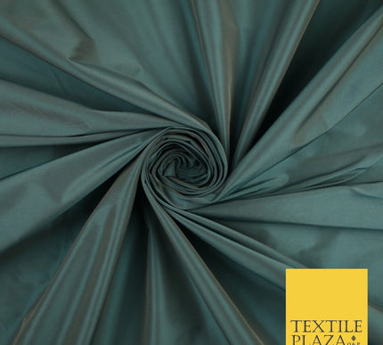 13 COLOURS - Plain Dyed Faux Silk TAFFETA Dress Lining Bridal Fabric