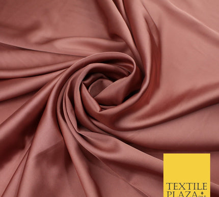 OVER 30 COLOURS Fine Silky Smooth Liquid Sateen Satin Dress Fabric Drape Lining