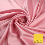 OVER 30 COLOURS Fine Silky Smooth Liquid Sateen Satin Dress Fabric Drape Lining