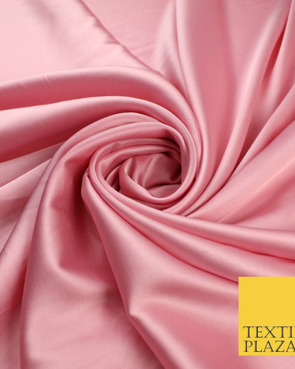 OVER 30 COLOURS Fine Silky Smooth Liquid Sateen Satin Dress Fabric Drape Lining