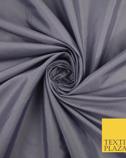 13 COLOURS - Plain Dyed Faux Silk TAFFETA Dress Lining Bridal Fabric