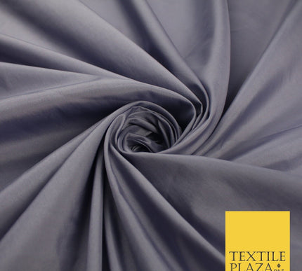 13 COLOURS - Plain Dyed Faux Silk TAFFETA Dress Lining Bridal Fabric