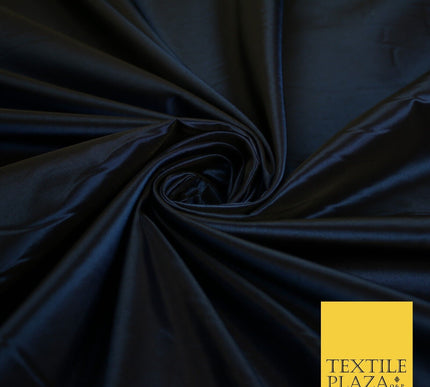 13 COLOURS - Plain Dyed Faux Silk TAFFETA Dress Lining Bridal Fabric
