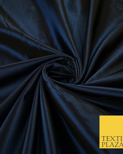 13 COLOURS - Plain Dyed Faux Silk TAFFETA Dress Lining Bridal Fabric