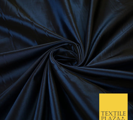 13 COLOURS - Plain Dyed Faux Silk TAFFETA Dress Lining Bridal Fabric