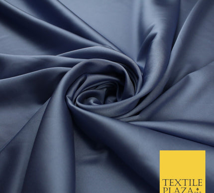 OVER 30 COLOURS Fine Silky Smooth Liquid Sateen Satin Dress Fabric Drape Lining