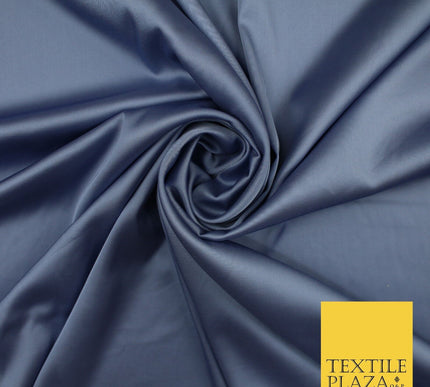 OVER 30 COLOURS Fine Silky Smooth Liquid Sateen Satin Dress Fabric Drape Lining