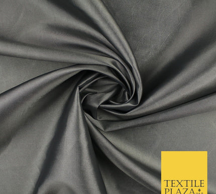 13 COLOURS - Plain Dyed Faux Silk TAFFETA Dress Lining Bridal Fabric
