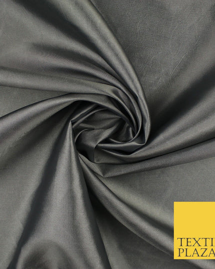 13 COLOURS - Plain Dyed Faux Silk TAFFETA Dress Lining Bridal Fabric