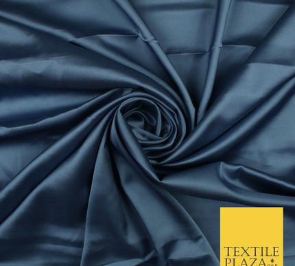 OVER 30 COLOURS Fine Silky Smooth Liquid Sateen Satin Dress Fabric Drape Lining