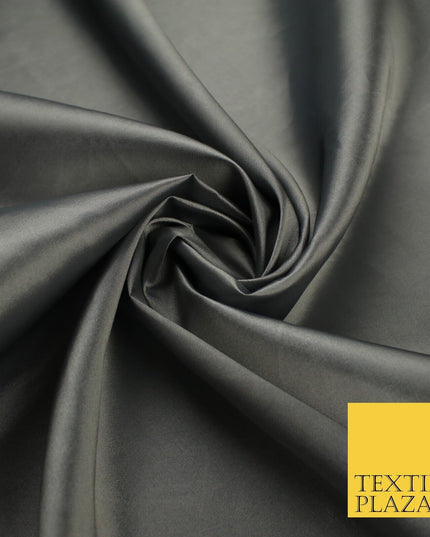 13 COLOURS - Plain Dyed Faux Silk TAFFETA Dress Lining Bridal Fabric