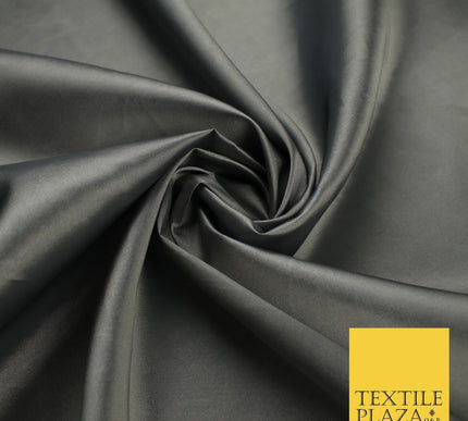 13 COLOURS - Plain Dyed Faux Silk TAFFETA Dress Lining Bridal Fabric