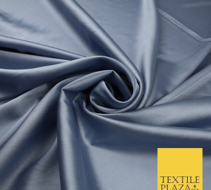 OVER 30 COLOURS Fine Silky Smooth Liquid Sateen Satin Dress Fabric Drape Lining