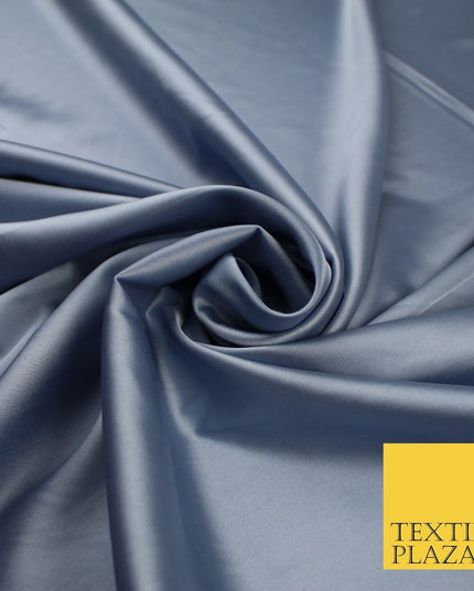 OVER 30 COLOURS Fine Silky Smooth Liquid Sateen Satin Dress Fabric Drape Lining
