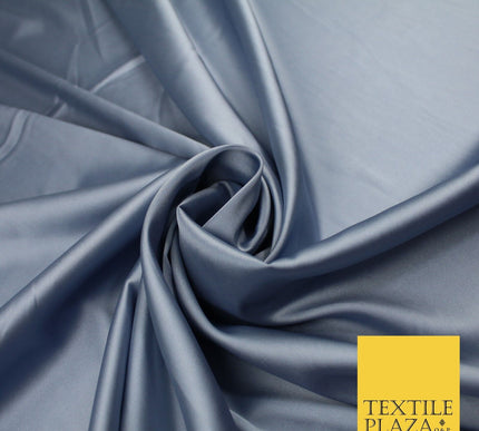 OVER 30 COLOURS Fine Silky Smooth Liquid Sateen Satin Dress Fabric Drape Lining