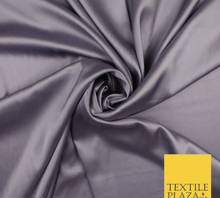 OVER 30 COLOURS Fine Silky Smooth Liquid Sateen Satin Dress Fabric Drape Lining