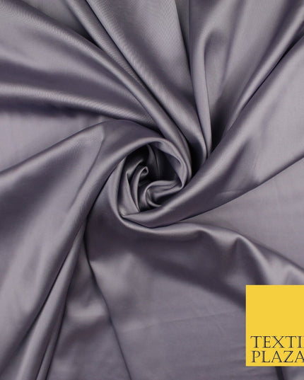 OVER 30 COLOURS Fine Silky Smooth Liquid Sateen Satin Dress Fabric Drape Lining