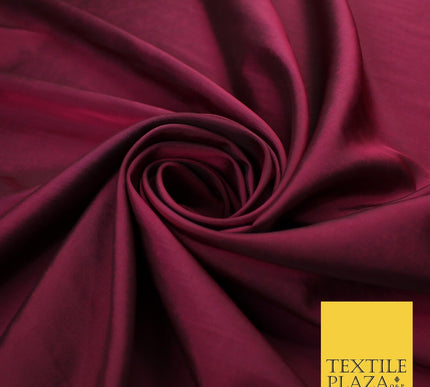 13 COLOURS - Plain Dyed Faux Silk TAFFETA Dress Lining Bridal Fabric